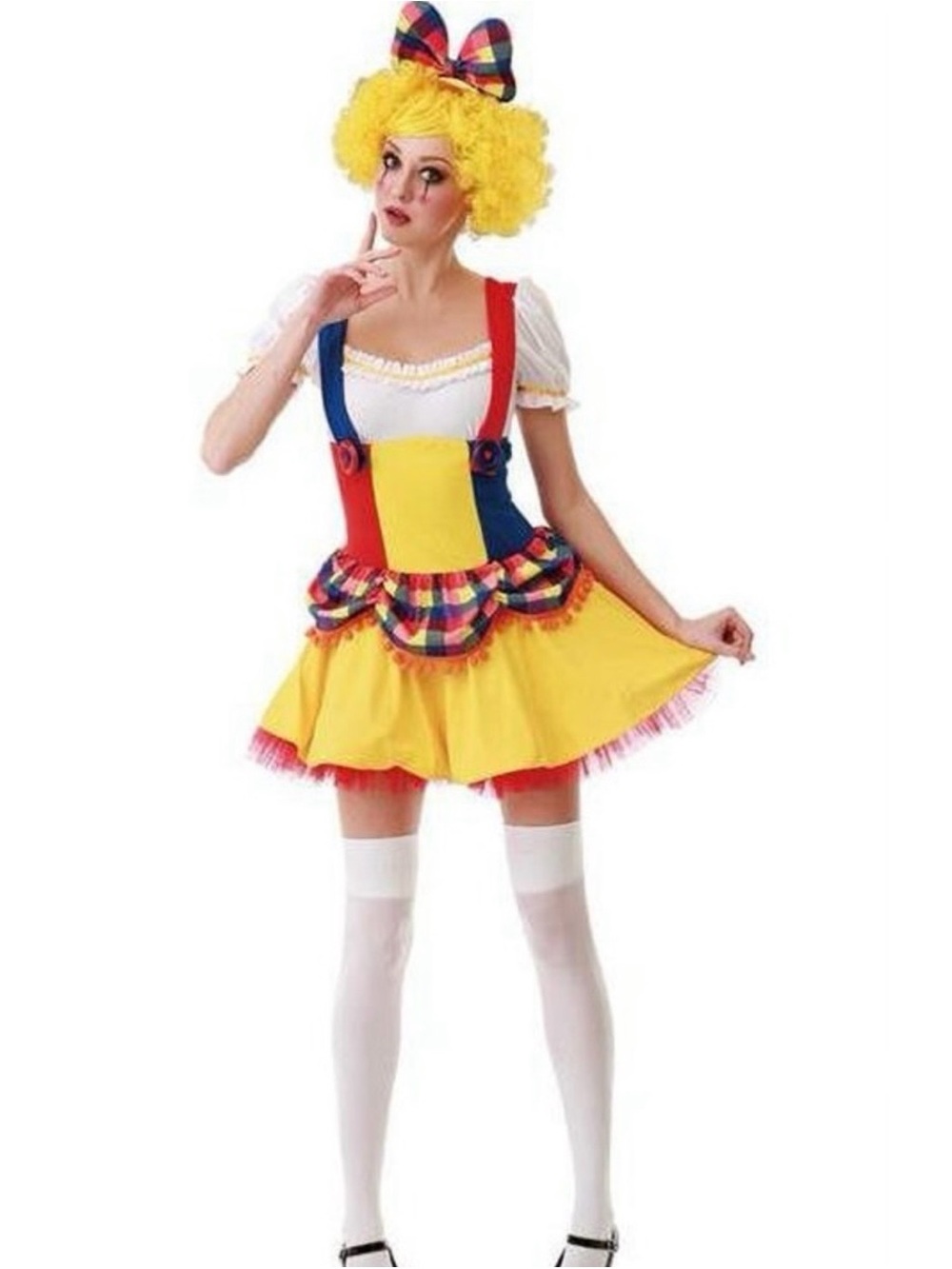 Hauntlook Cutie Clown Halloween Adult Costume Women’s Size Large NEW